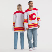 Calgary Flames Fanatics White Away Premium Jersey