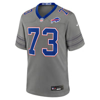 Buffalo Bills Dion Dawkins Nike Gray Nickel City Game Jersey
