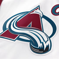 Colorado Avalanche Cale Makar Fanatics White Away Premium Jersey