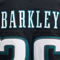 Philadelphia Eagles Saquon Barkley Nike Black Alternate Vapor F.U.S.E. Elite Jersey