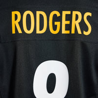 Pittsburgh Steelers Aaron Rodgers Nike Black Game Jersey