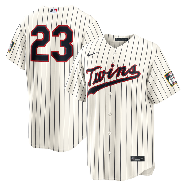 Minnesota Twins Royce Lewis Nike Cream 2026 Field of Dreams Stadium Jersey