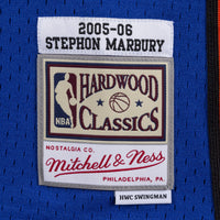 New York Knicks Mitchell & Ness Stephon Marbury 2006 Swingman Authentic Jersey - Royal Blue