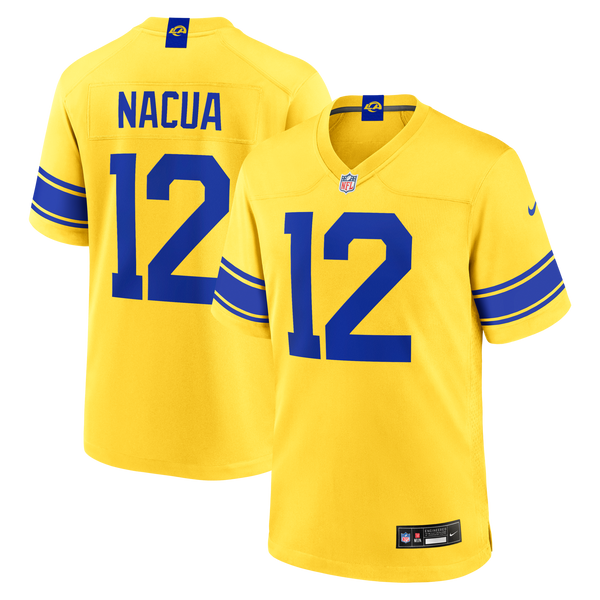 Los Angeles Rams Puka Nacua Nike Classic Sol Game Jersey
