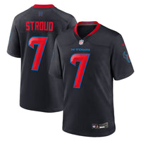 Houston Texans C.J. Stroud Nike Navy 2nd Alternate Game Jersey