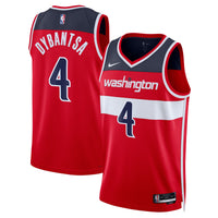 Washington Wizards Nike Icon Swingman Jersey - Red - AJ Dybantsa