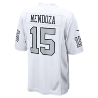 Las Vegas Raiders Fernando Mendoza Nike White Alternate Game Player Jersey