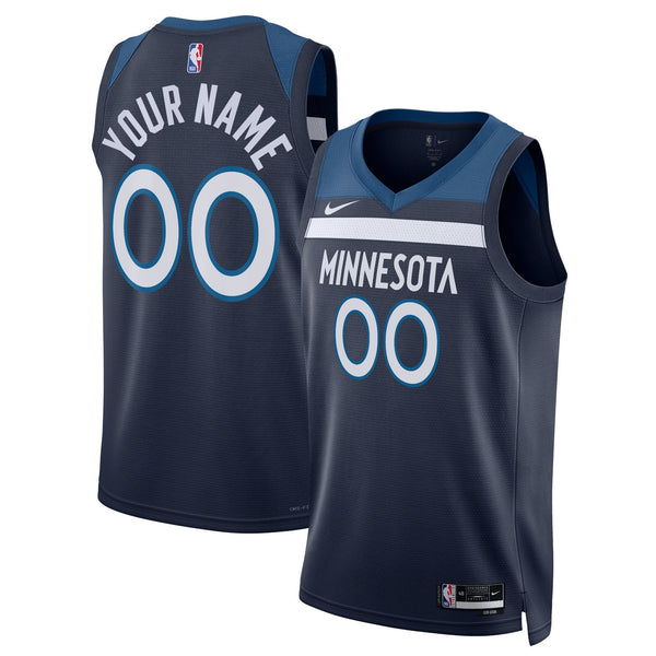 Minnesota Timberwolves Nike Icon Swingman Jersey - Custom
