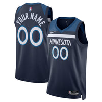 Minnesota Timberwolves Nike Icon Swingman Jersey - Custom