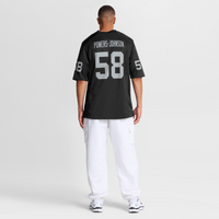 Las Vegas Raiders Jackson Powers-Johnson Nike Black Team Game Jersey