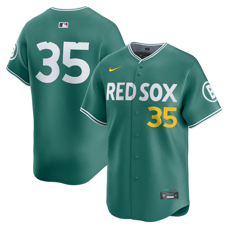 Boston Red Sox Garrett Crochet Nike Green 2025 City Connect Limited Player Jersey