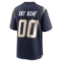 Los Angeles Chargers Nike Navy Alternate Super Chargers Game Custom Jersey