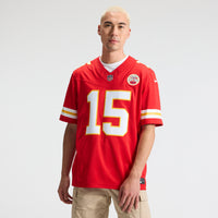 Kansas City Chiefs Patrick Mahomes Nike Red Team Vapor F.U.S.E. Stitched Limited Jersey