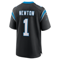 Carolina Panthers Cam Newton Nike Black Team Retired Game Jersey