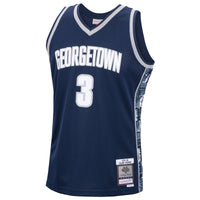 Mitchell & Ness Allen Iverson Navy Georgetown Hoyas 1995/96 Swingman Replica Jersey