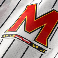 Under Armour White Maryland Terrapins Replica Baseball Jersey