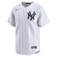 New York Yankees Nike White Home Limited Custom Jersey
