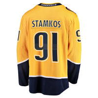 Nashville Predators Steven Stamkos Fanatics Gold Home Premier Breakaway Player Jersey
