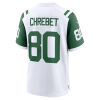 New York Jets Wayne Chrebet Nike White Retired Player Alternate Game Jersey
