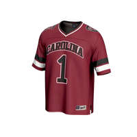 GameDay Greats #1 Garnet South Carolina Gamecocks Lightweight Collegiate Football Fashion Jersey