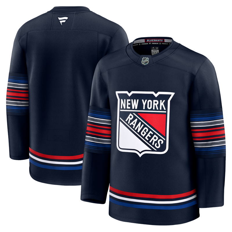 New York Rangers Fanatics Navy Alternate Premium Jersey