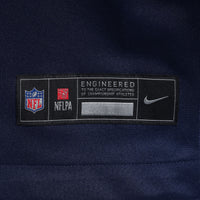 New England Patriots Christian Gonzalez Nike Navy Team Game Jersey