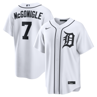 Detroit Tigers Kevin McGonigle Nike White Home Replica Jersey