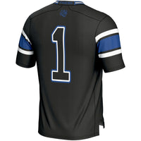 GameDay Greats #1 Black Memphis Tigers Endzone Football Jersey