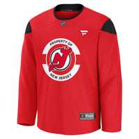New Jersey Devils Fanatics Red Practice Jersey