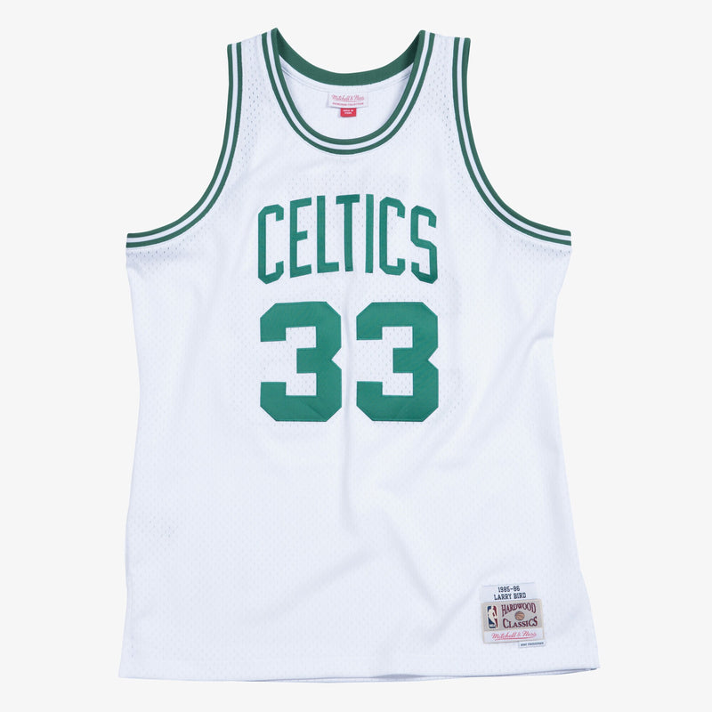 Boston Celtics Mitchell & Ness Swingman Jersey Home Larry Bird 1985-86