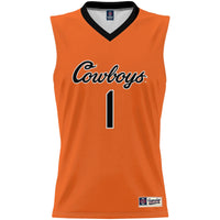 GameDay Greats #1 Orange Oklahoma State Cowboys Lightweight Basketball Jersey