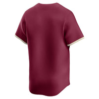 Nike Garnet Florida State Seminoles Baseball Limited Jersey