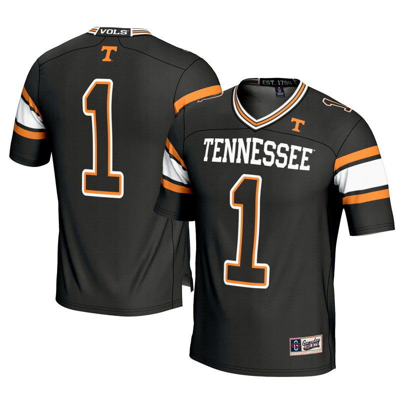 GameDay Greats #1 Black Tennessee Volunteers Football Jersey