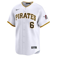 Pittsburgh Pirates Konnor Griffin Nike White Home Limited Jersey