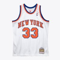 New York Knicks Mitchell & Ness Patrick Ewing 1985 Swingman Authentic Jersey - White