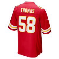 Kansas City Chiefs Derrick Thomas Nike Red Game Retired Player Jersey
