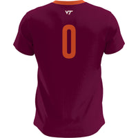 GameDay Greats Maroon Virginia Tech Hokies Lightweight Soccer Fashion Jersey