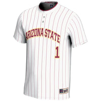 GameDay Greats #1 White Arizona State Sun Devils Lightweight Softball Jersey