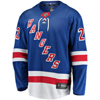 New York Rangers Jonny Brodzinski Fanatics Blue Home Premier Breakaway Player Jersey