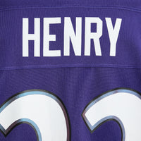 Baltimore Ravens Derrick Henry Nike Purple Team Game Jersey