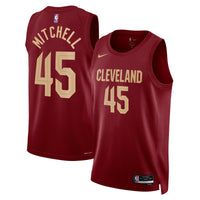 Cleveland Cavaliers Nike Icon Edition Swingman Jersey - Maroon - Donovan Mitchell
