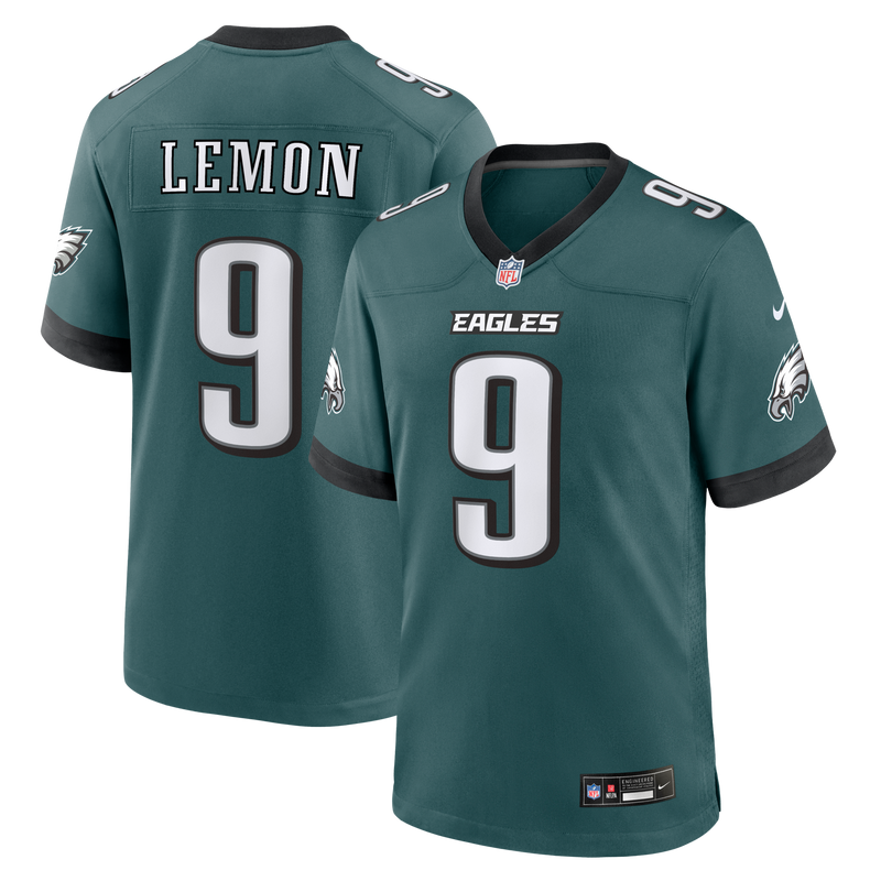 Philadelphia Eagles Makai Lemon Nike Green 2026 NFL Draft First Round Pick No. 20 Team Game Jersey