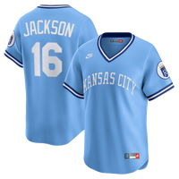 Kansas City Royals Bo Jackson Nike Light Blue Throwback Cooperstown Collection Limited Jersey