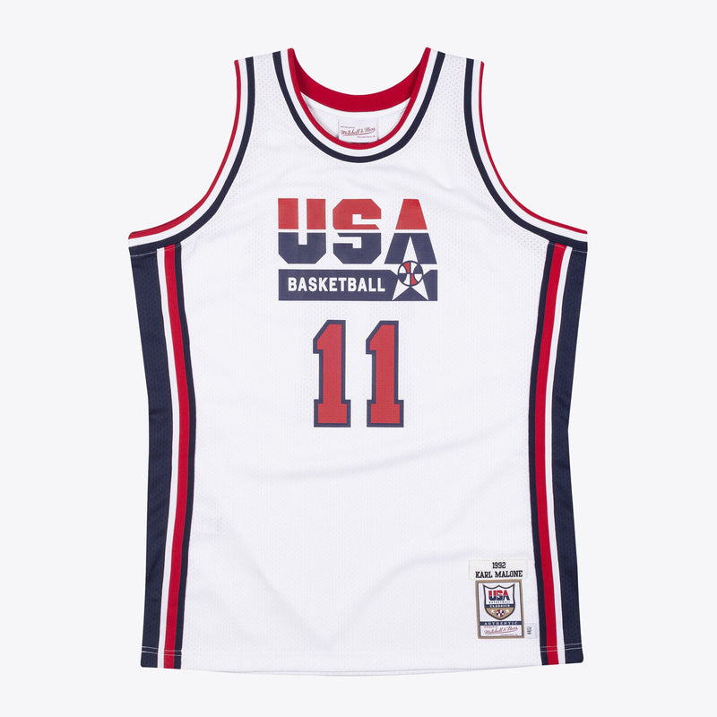 USA Basketball Mitchell & Ness Authentic Jersey Karl Malone 1992