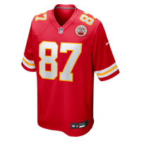 Kansas City Chiefs Travis Kelce Nike Red Game Jersey