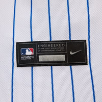 New York Mets Francisco Lindor Nike White Home Authentic Player Jersey