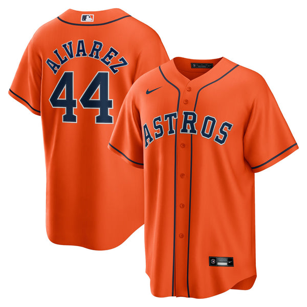Houston Astros Yordan Álvarez Nike Orange Alternate Replica Player Jersey