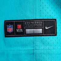 Miami Dolphins Jacob Rodriguez Nike Aqua Game Jersey