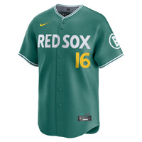 Boston Red Sox Jarren Duran Nike Green 2025 City Connect Limited Player Jersey