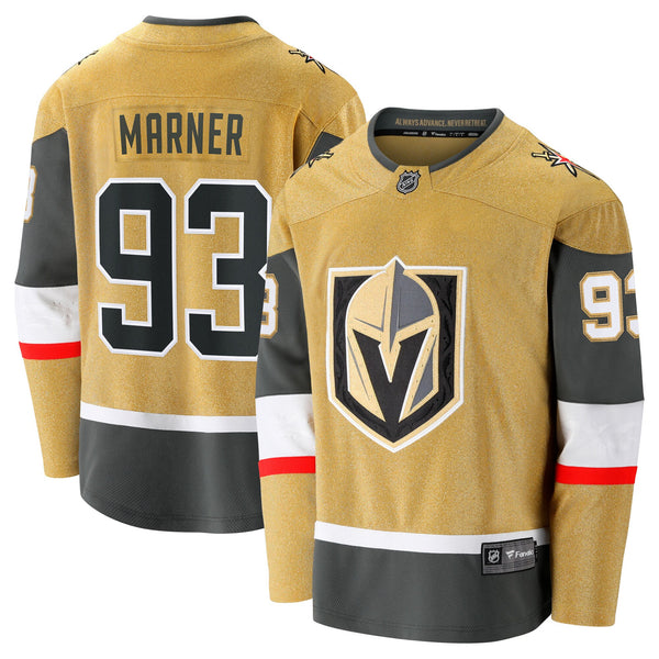 Vegas Golden Knights Mitch Marner Fanatics Gold Home Breakaway Jersey